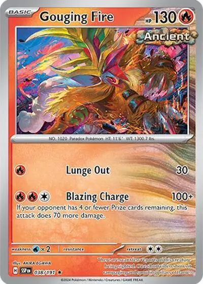 Gouging Fire card art