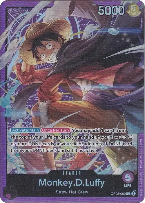 Monkey.D.Luffy (Sound Loader Vol. 1) card art