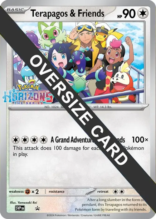 Terapagos & Friends card art