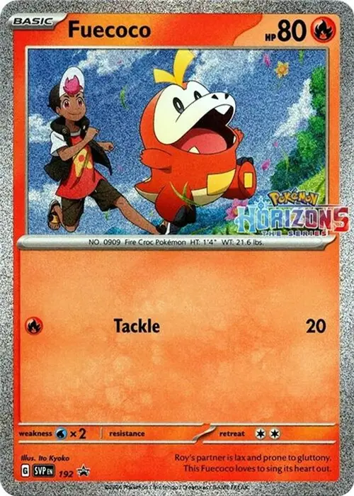 Fuecoco - 192 card art