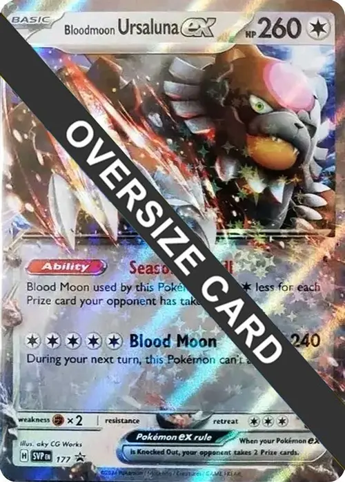 Bloodmoon Ursaluna ex - 177 card art