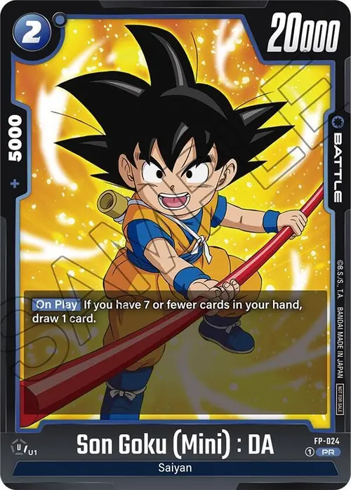 Son Goku (Mini) : DA card art