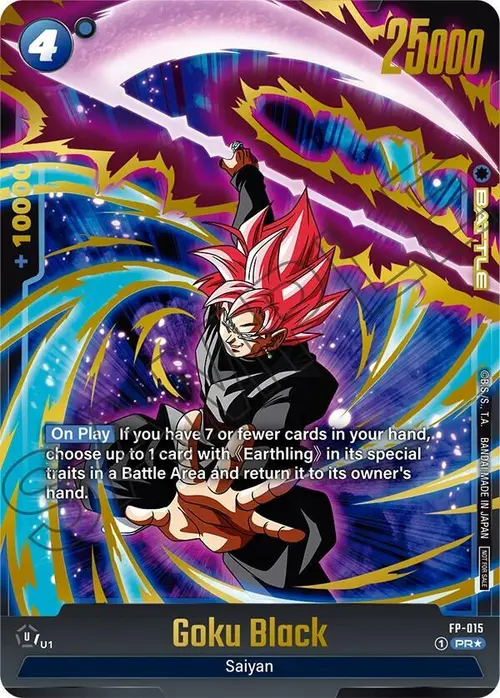 Goku Black (Selection Pack 01) card art