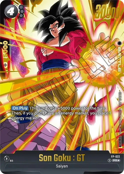 Son Goku : GT (Selection Pack 01) card art