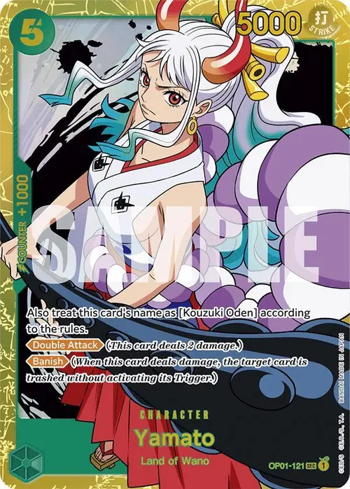 Yamato (OP01-121) (Reprint) card art