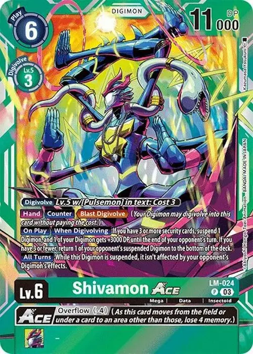 Shivamon ACE card art