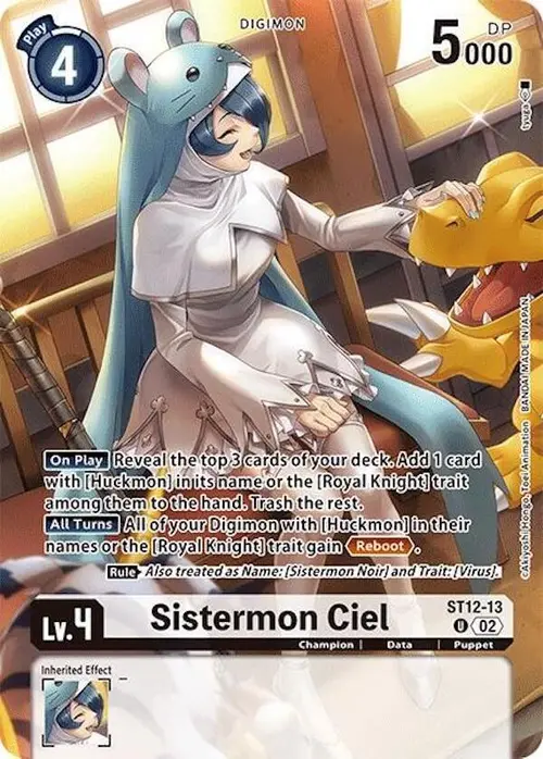 Sistermon Ciel (Alternate Art) card art
