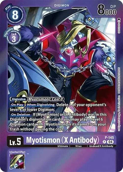 Myotismon (X Antibody) (Reprint) card art