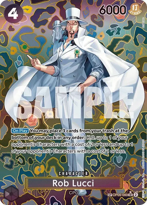 Rob Lucci (SP) card art