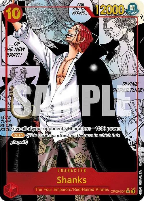 Shanks (004) (Manga) card art
