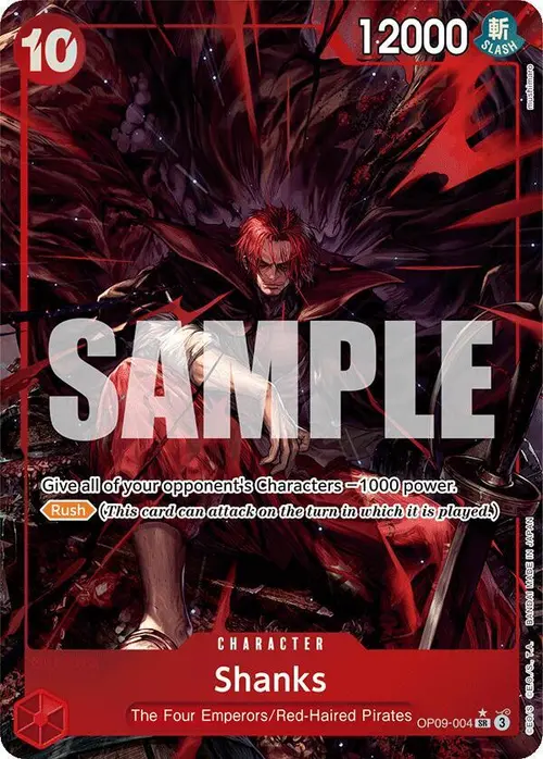 Shanks (004) (Alternate Art) card art