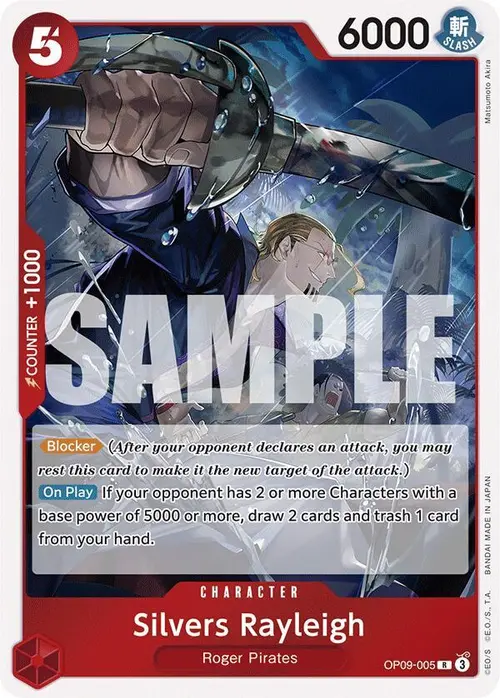 Silvers Rayleigh card art