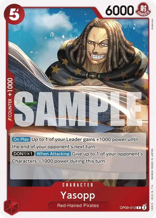 Yasopp card art