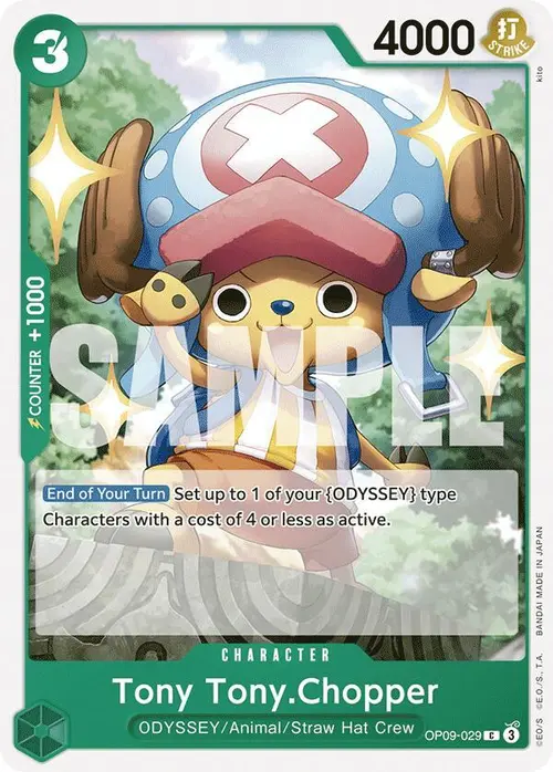 Tony Tony.Chopper card art