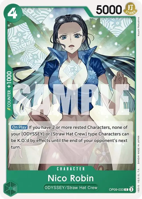 Nico Robin (033) card art