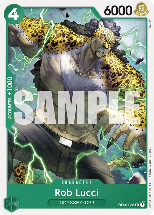 Rob Lucci (038) card art