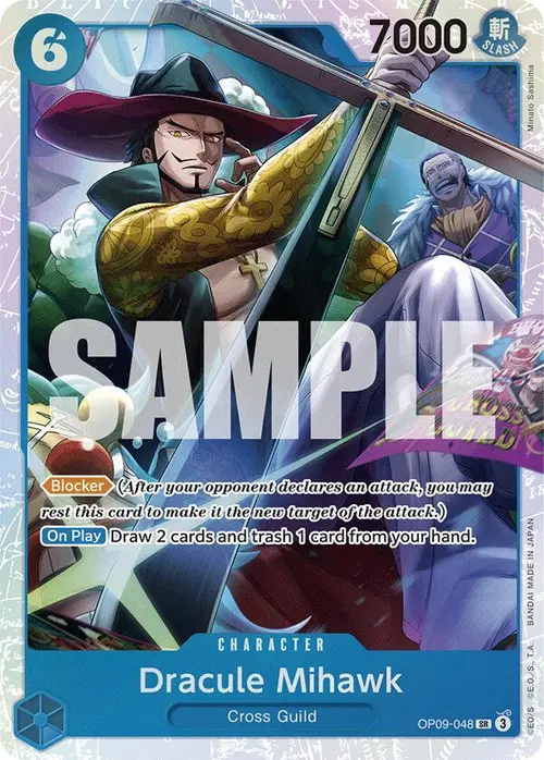 Dracule Mihawk card art