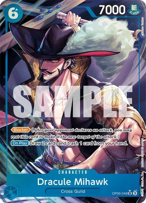 Dracule Mihawk (Parallel) card art