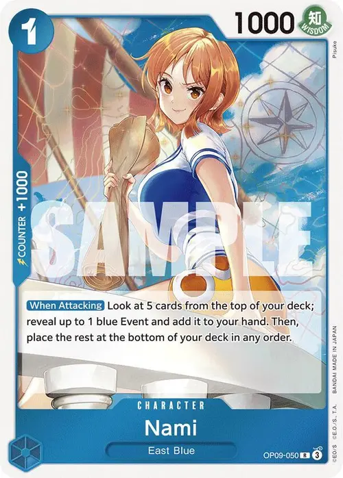 Nami (050) card art