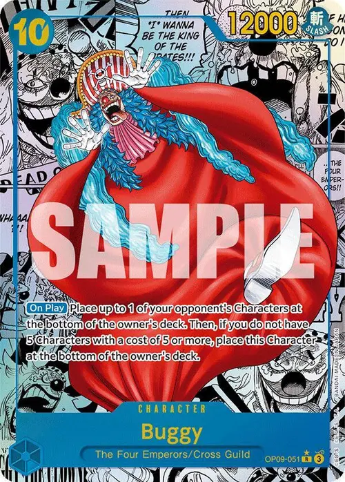 Buggy (051) (Manga) card art