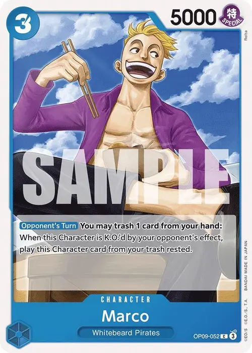 Marco card art
