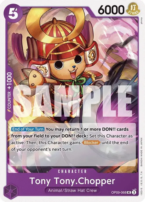 Tony Tony.Chopper (068) card art