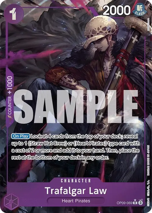 Trafalgar Law (069) (Parallel) card art