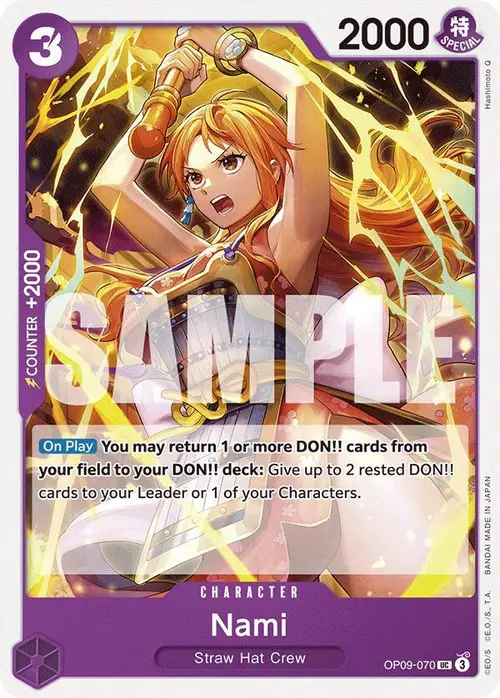 Nami (070) card art