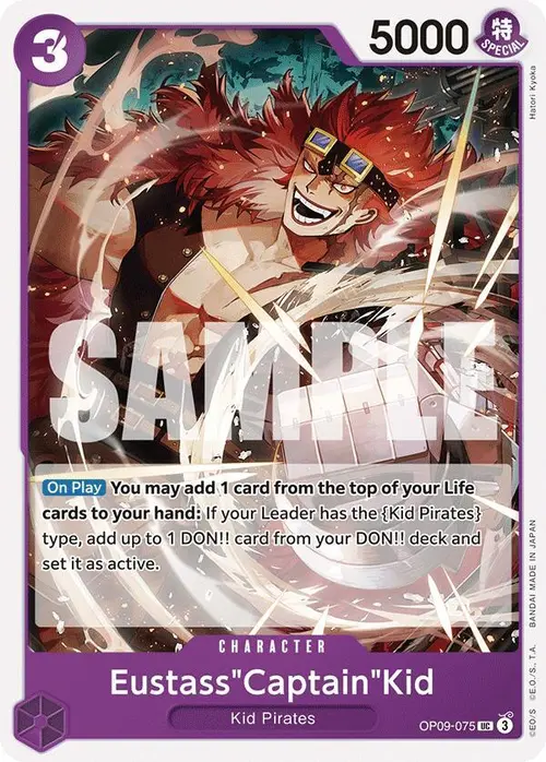Eustass"Captain"Kid card art
