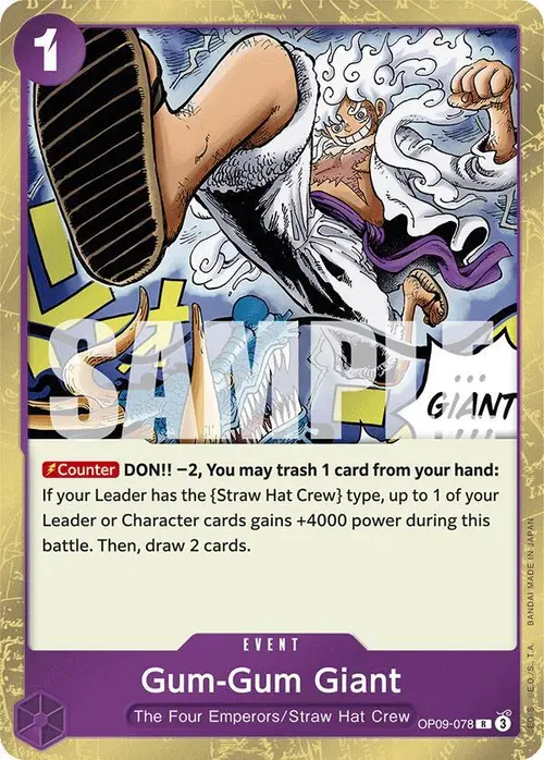 Gum-Gum Giant card art