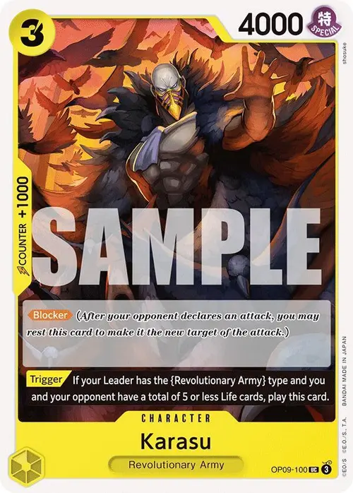Karasu card art