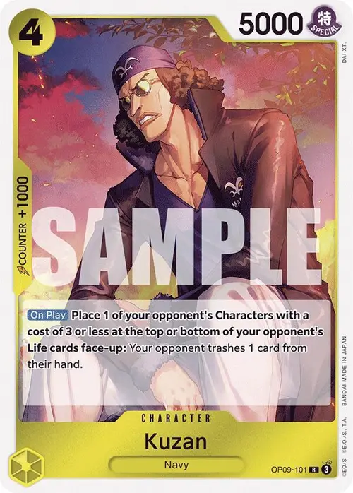Kuzan card art