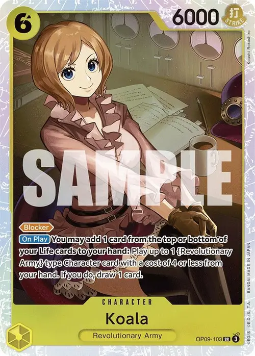 Koala card art