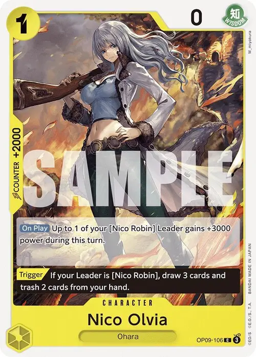 Nico Olvia card art