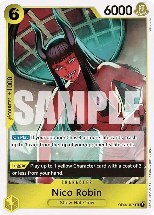Nico Robin (107) card art