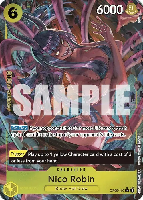 Nico Robin (107) (Parallel) card art