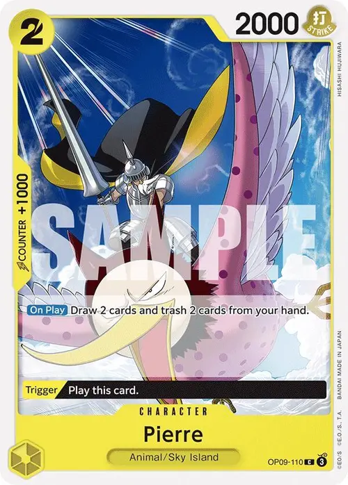 Pierre card art