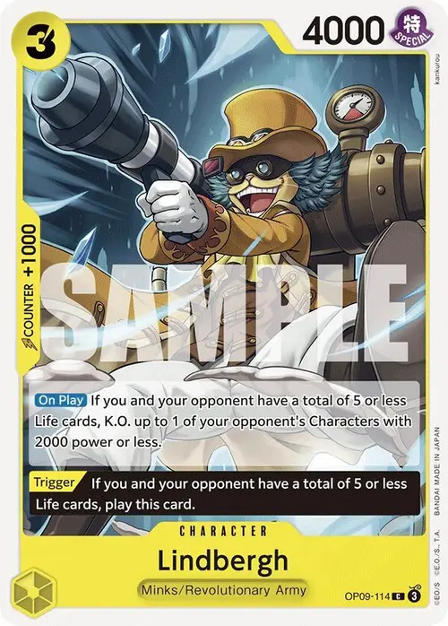 Lindbergh card art