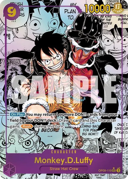 Monkey.D.Luffy (119) (Manga) card art