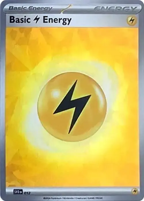 Basic Lightning Energy (Cracked Ice Holo) card art