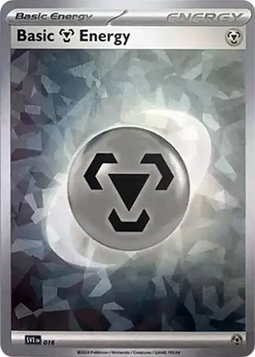 Basic Metal Energy (Cracked Ice Holo) card art