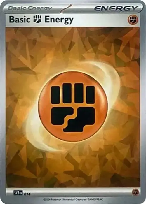 Basic Fighting Energy (Cracked Ice Holo) card art