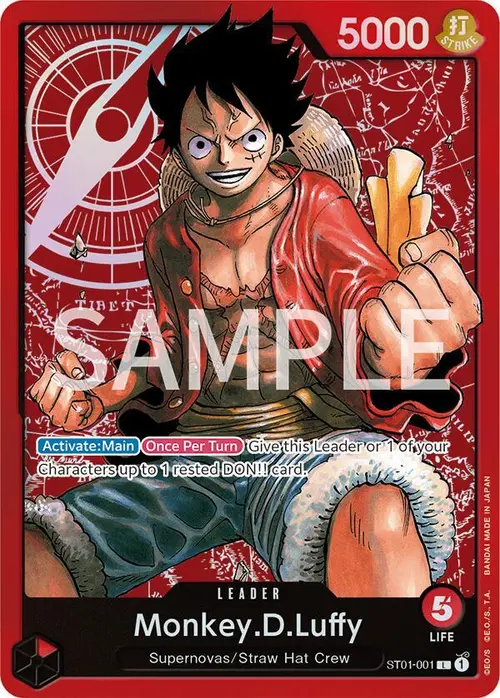 Monkey.D.Luffy card art