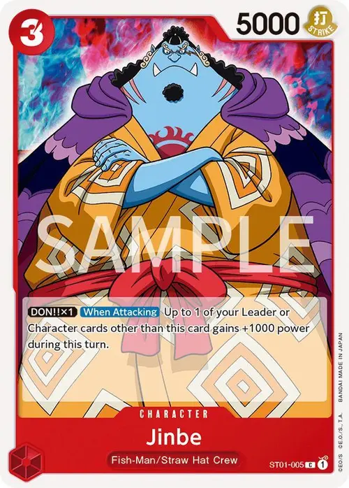 Jinbe card art