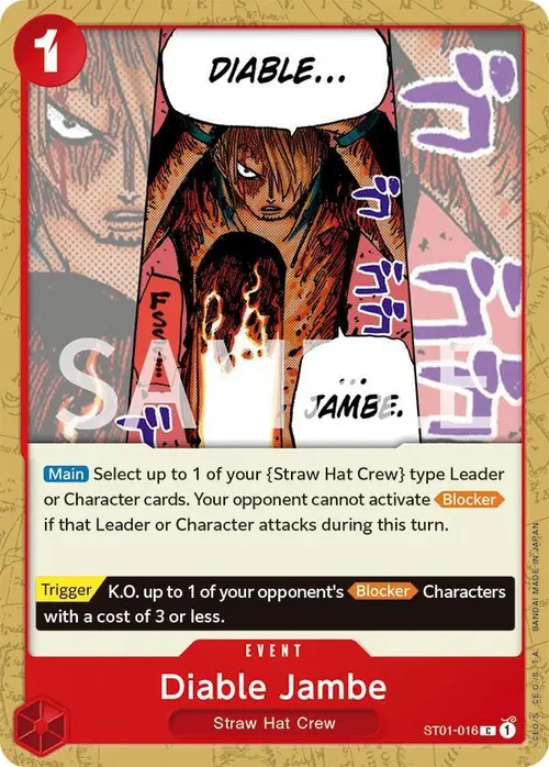Diable Jambe card art