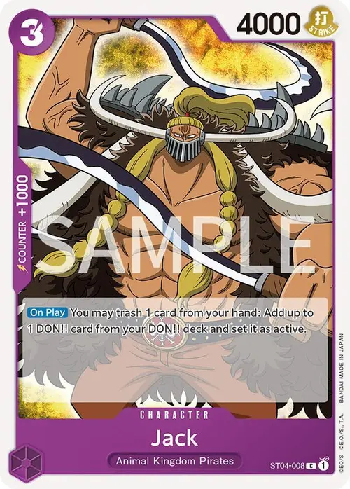 Jack card art