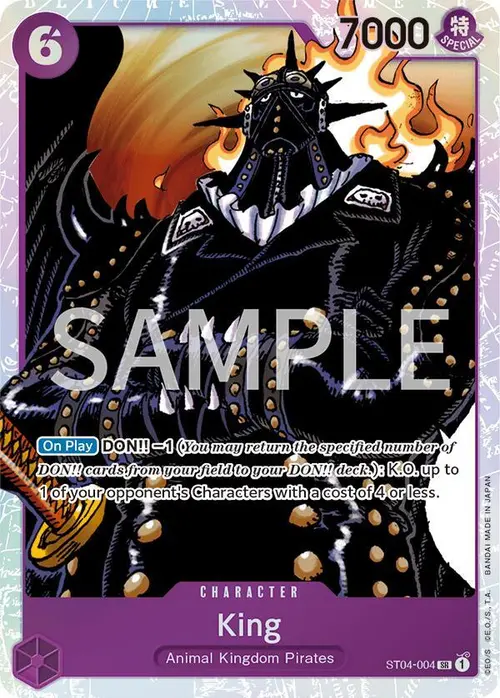 King card art