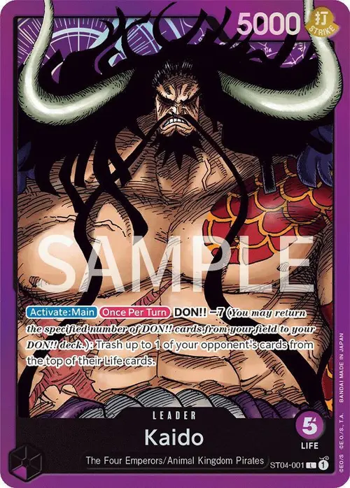 Kaido (001) card art