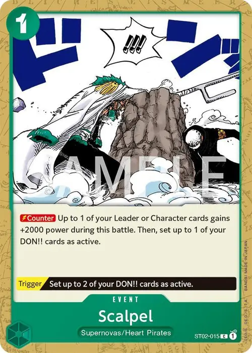 Scalpel card art