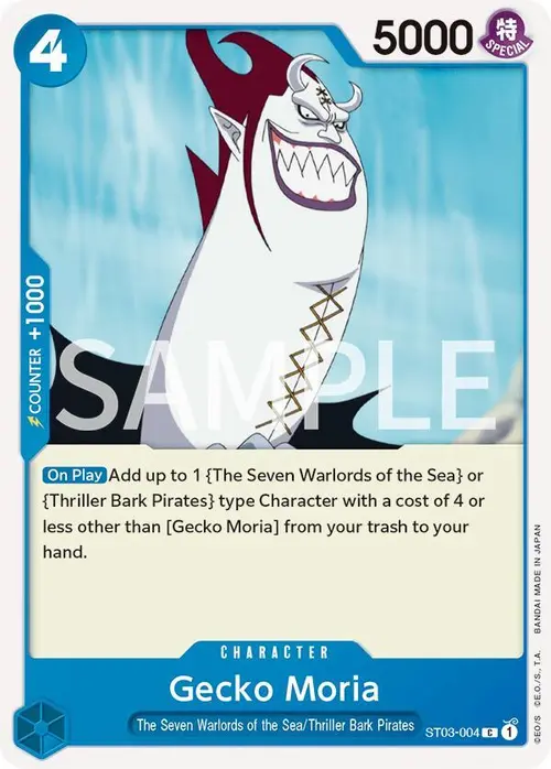 Gecko Moria card art